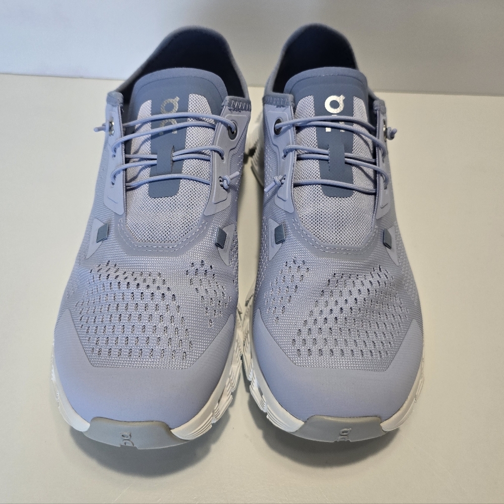 On Running Cloud 5 Coast Women's Shoes in Heather Chambray Size 8.5 - Picture 4 of 10